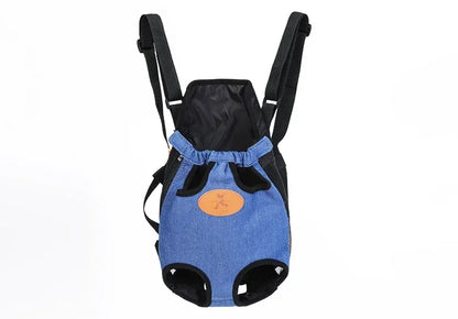 HOOPET Pet Carrier Backpack – Front & Shoulder Travel Bag for Small Dogs & Cats